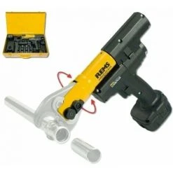 REMS Mini Press ACC Li-Ion + Stahlblechkasten