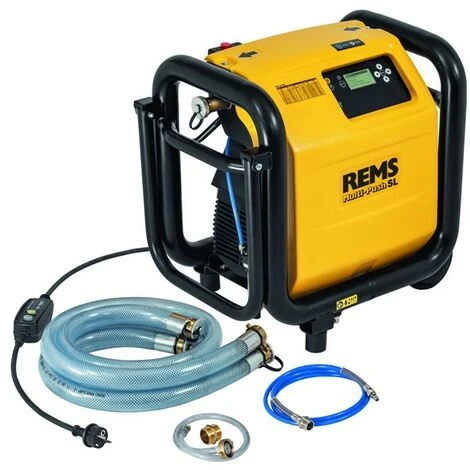 Rems REMS Multi-Push SL Set Elektrische Spül-u. Druckprüfeinheit M. Kompressor
