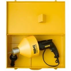 REMS Mini-Cobra A Set | Elektrisches 230V Rohrreinigungsgerät / Rohrreiniger