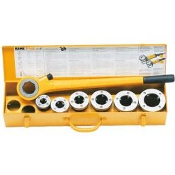 Rems Hand-Gewindeschneidkluppe EVA SET R 3/8-1/2-3/4-1-1 1/4'' Im Kasten 520013